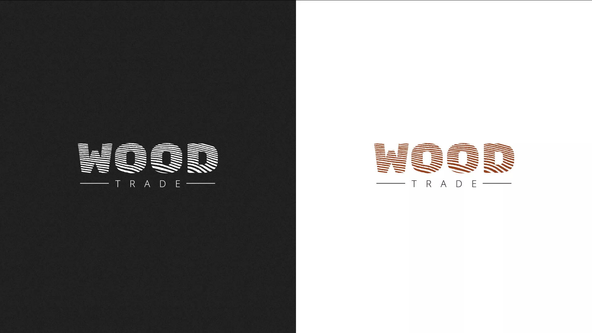 Разработка логотипа для компании «Wood Trade» в Агрызе