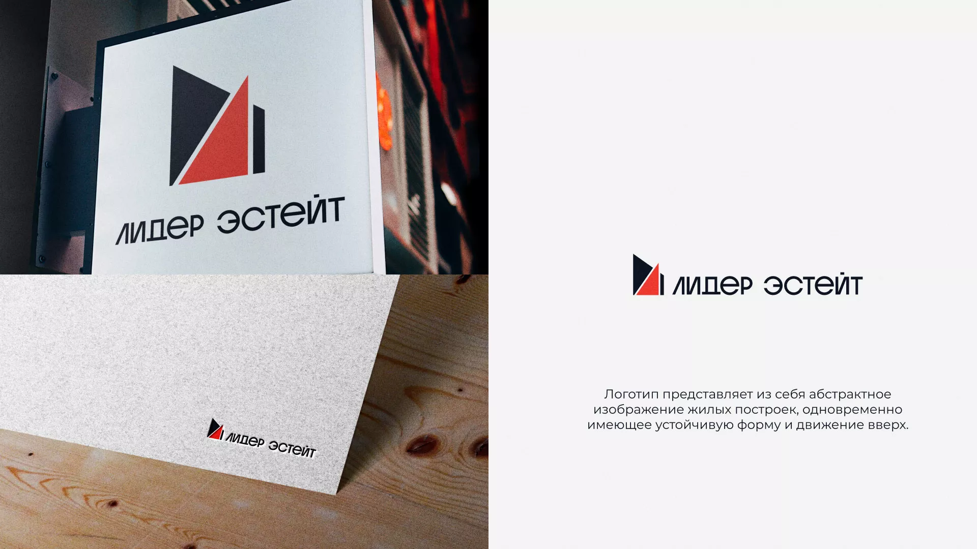 Сделали логотип для агентства недвижимости «Лидер Эстейт» в Агрызе